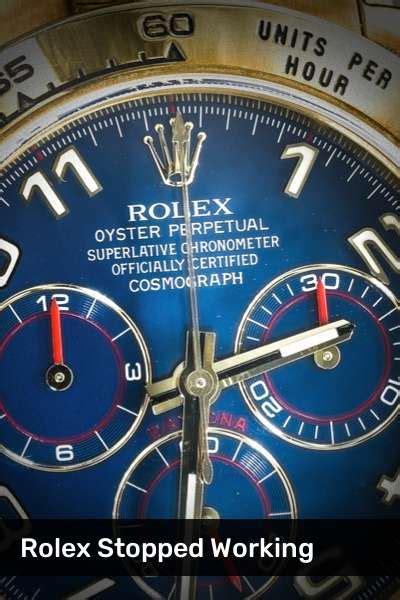 i never wind my rolex|rolex stopped working after winding.